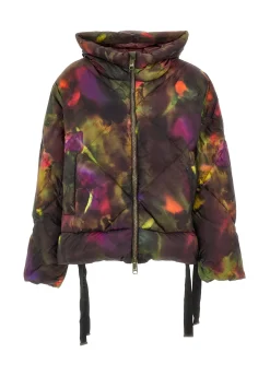 Best Sale DEHA Allover Down Jacket Multicolor Camuflower