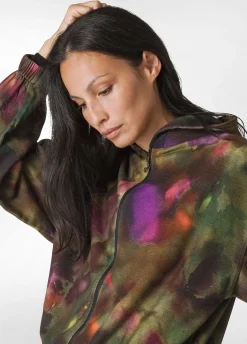 Flash Sale DEHA Allover Puff Full Zip Hoodie Multicolor Camuflower