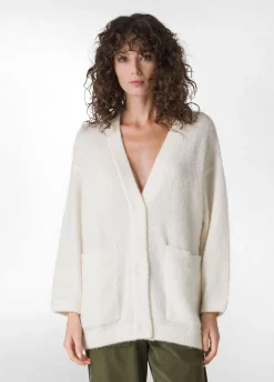 Store DEHA Alpaca Cardigan White Milk White