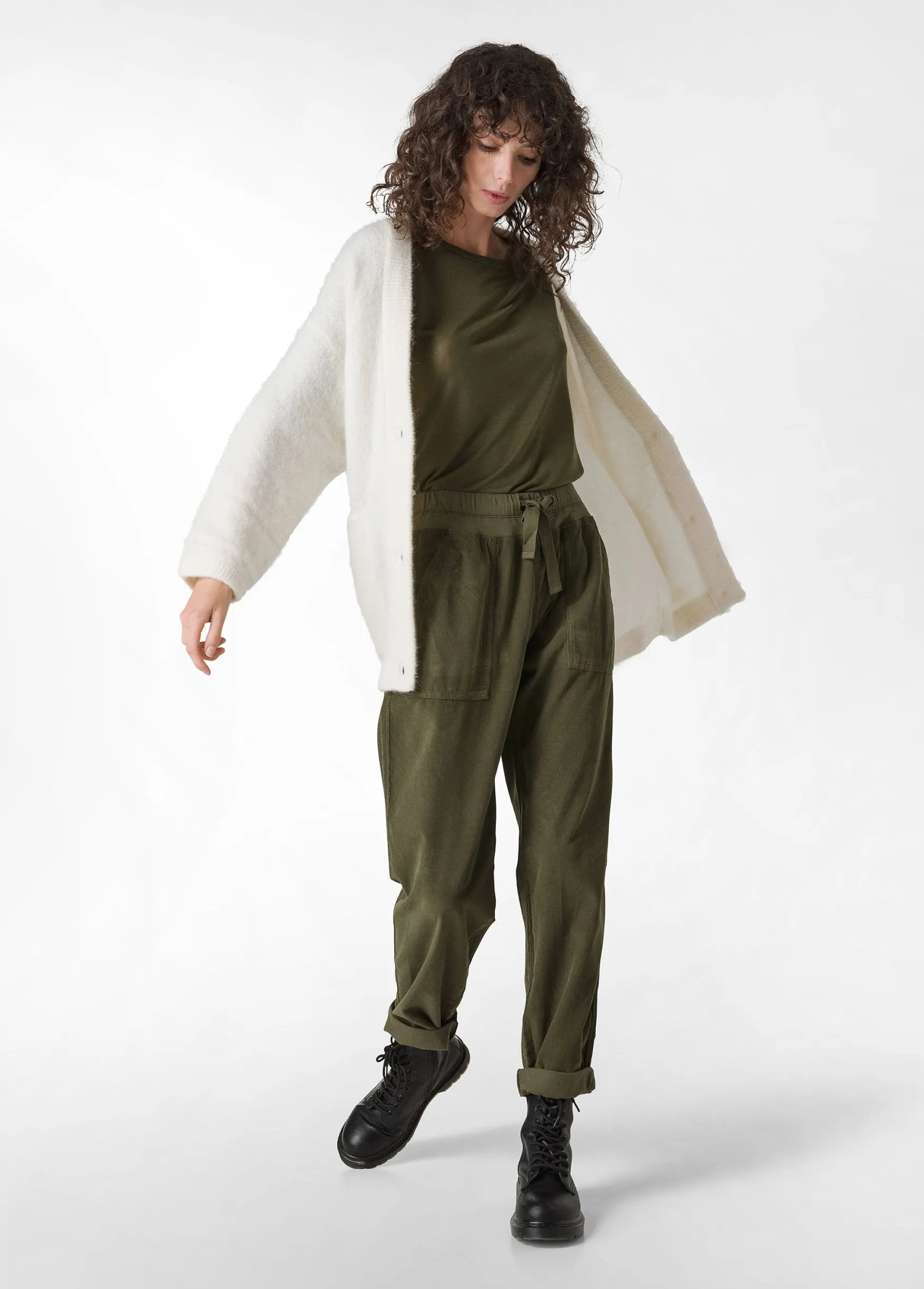 Store DEHA Alpaca Cardigan White Milk White
