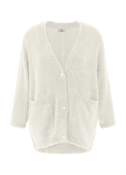 Store DEHA Alpaca Cardigan White Milk White