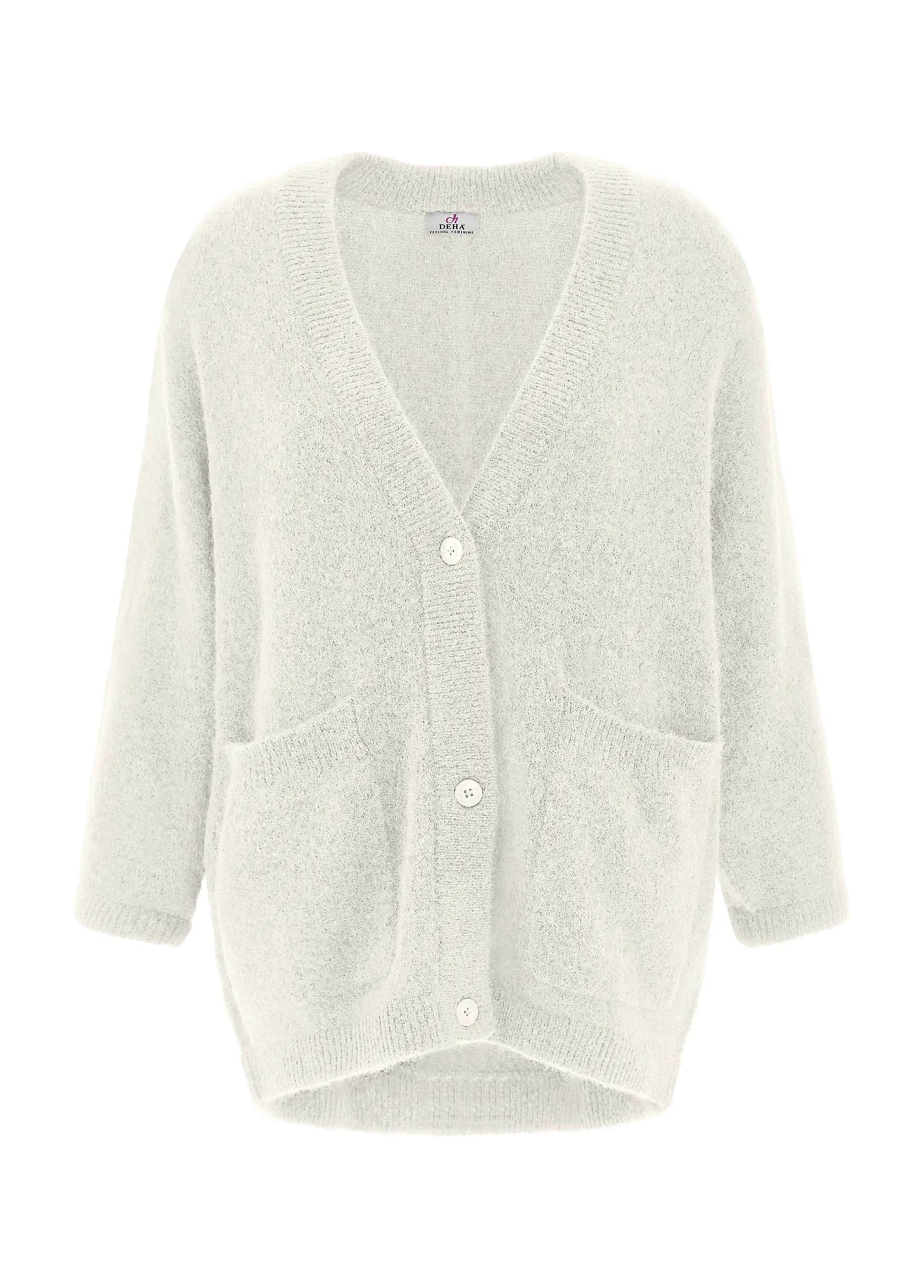 Store DEHA Alpaca Cardigan White Milk White