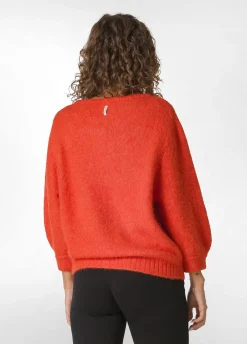 Discount DEHA Alpaca Sweater Orange Autumn Orange