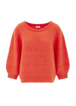 Discount DEHA Alpaca Sweater Orange Autumn Orange