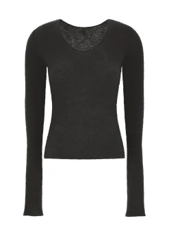 Cheap DEHA Boucle Sweater Black