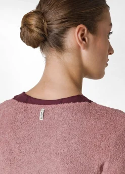 Hot DEHA Boucle Sweater Pink Deco' Rose