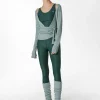 Clearance DEHA Boulcle Leg Warmers Green Sage Green