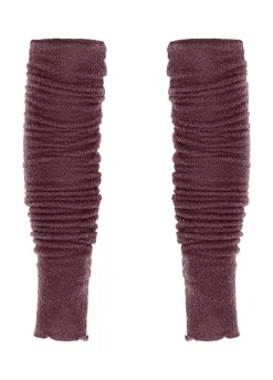 Fashion DEHA Boulcle Leg Warmers Red Tibetan Red