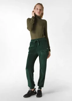 Outlet DEHA Cashmere Blend High Neck Top Green Olive Green