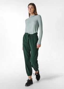 Best DEHA Cashmere Blend High Neck Top Green Sage Green