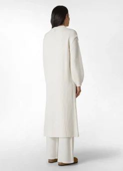 Best Sale DEHA Cashmere Blend Long Cardigan White Milk White