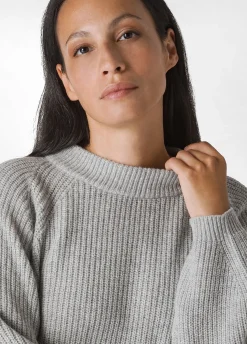 Best DEHA Cashmere Blend Sweater Grey Grey Melange