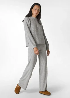 Best DEHA Cashmere Blend Sweater Grey Grey Melange