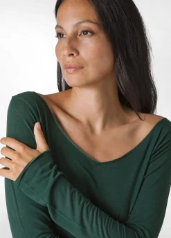 Online DEHA Cashmere Blend T-Shirt Green Forest Green