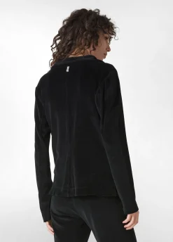 Online DEHA Chenille Blazer Black