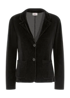 Online DEHA Chenille Blazer Black