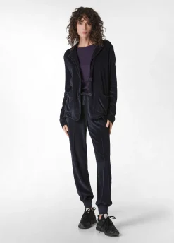 Fashion DEHA Chenille Blazer Blue Blue Night