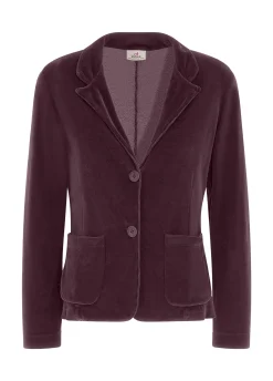 Sale DEHA Chenille Blazer Red Tibetan Red