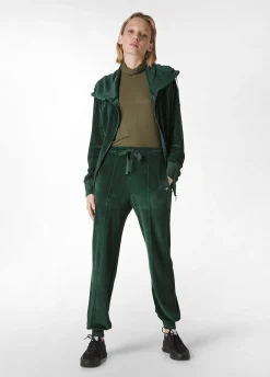 Flash Sale DEHA Chenille Lounge Jogger Green Forest Green
