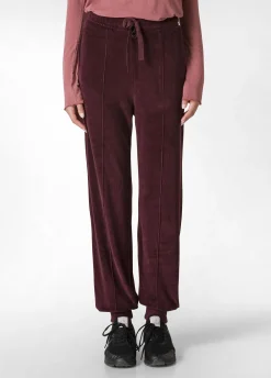 Discount DEHA Chenille Lounge Jogger Red Tibetan Red