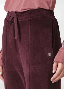 Discount DEHA Chenille Lounge Jogger Red Tibetan Red