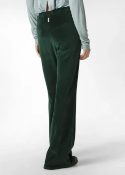 Cheap DEHA Chenille Lounge Pants Green Forest Green