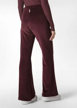 Shop DEHA Chenille Lounge Pants Red Tibetan Red