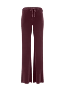 Shop DEHA Chenille Lounge Pants Red Tibetan Red