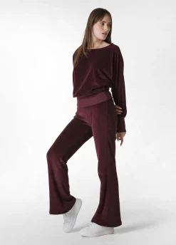 Flash Sale DEHA Chenille Lounge Sweatshirt Red Tibetan Red