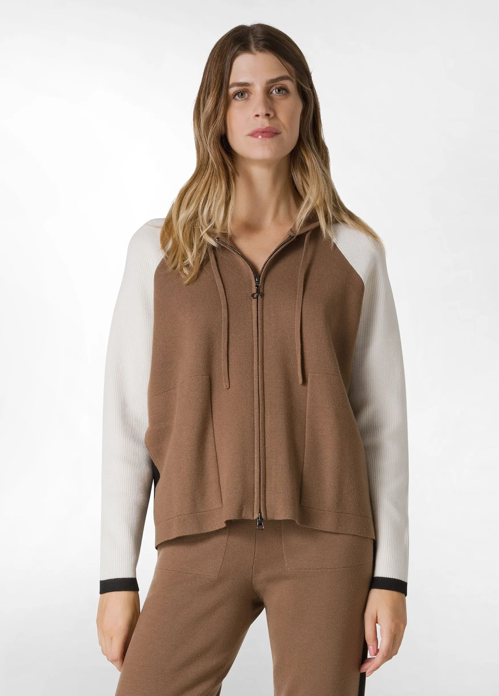Flash Sale DEHA Color Block Cardigan Brown Biscuit Brown
