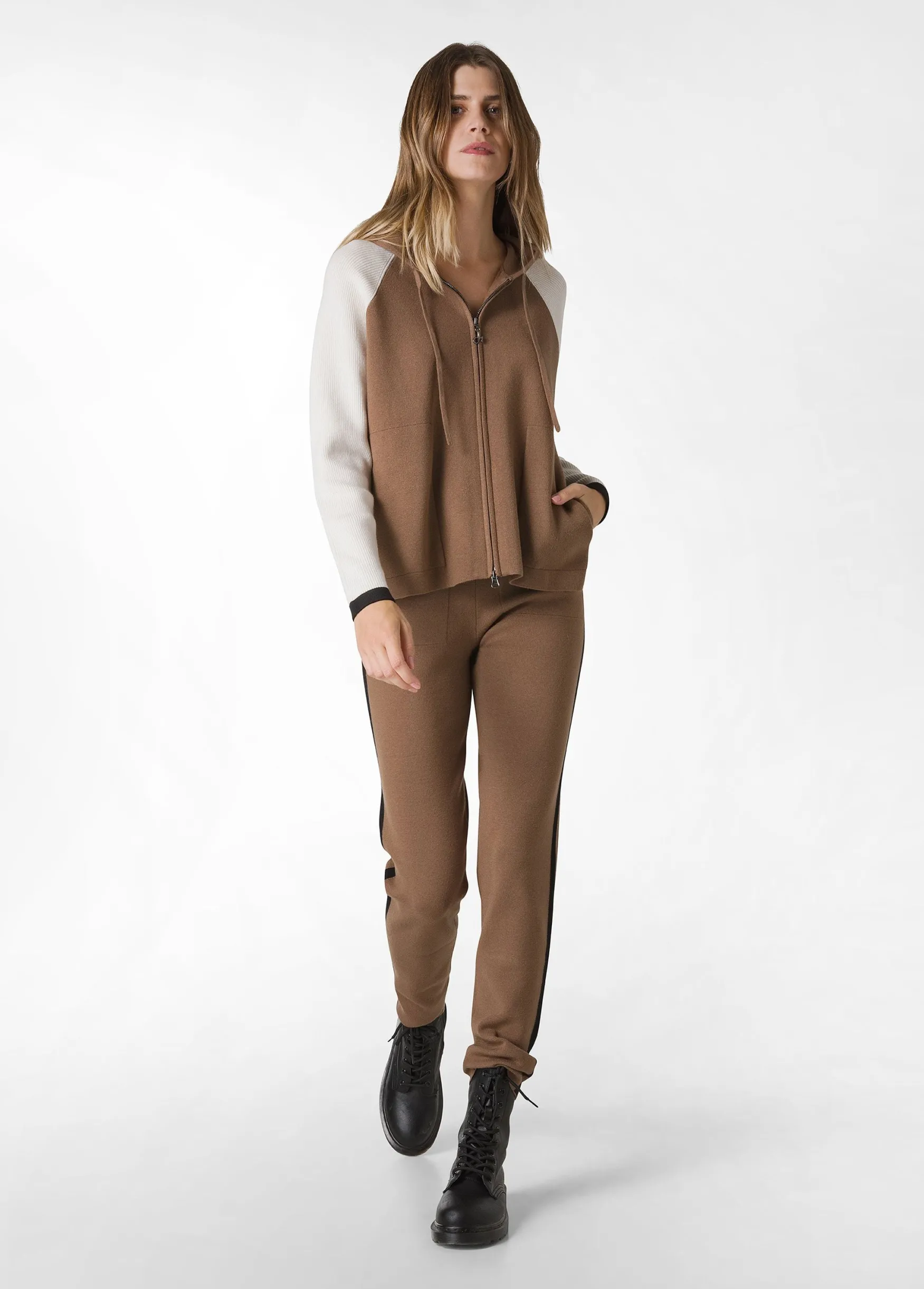 Flash Sale DEHA Color Block Cardigan Brown Biscuit Brown