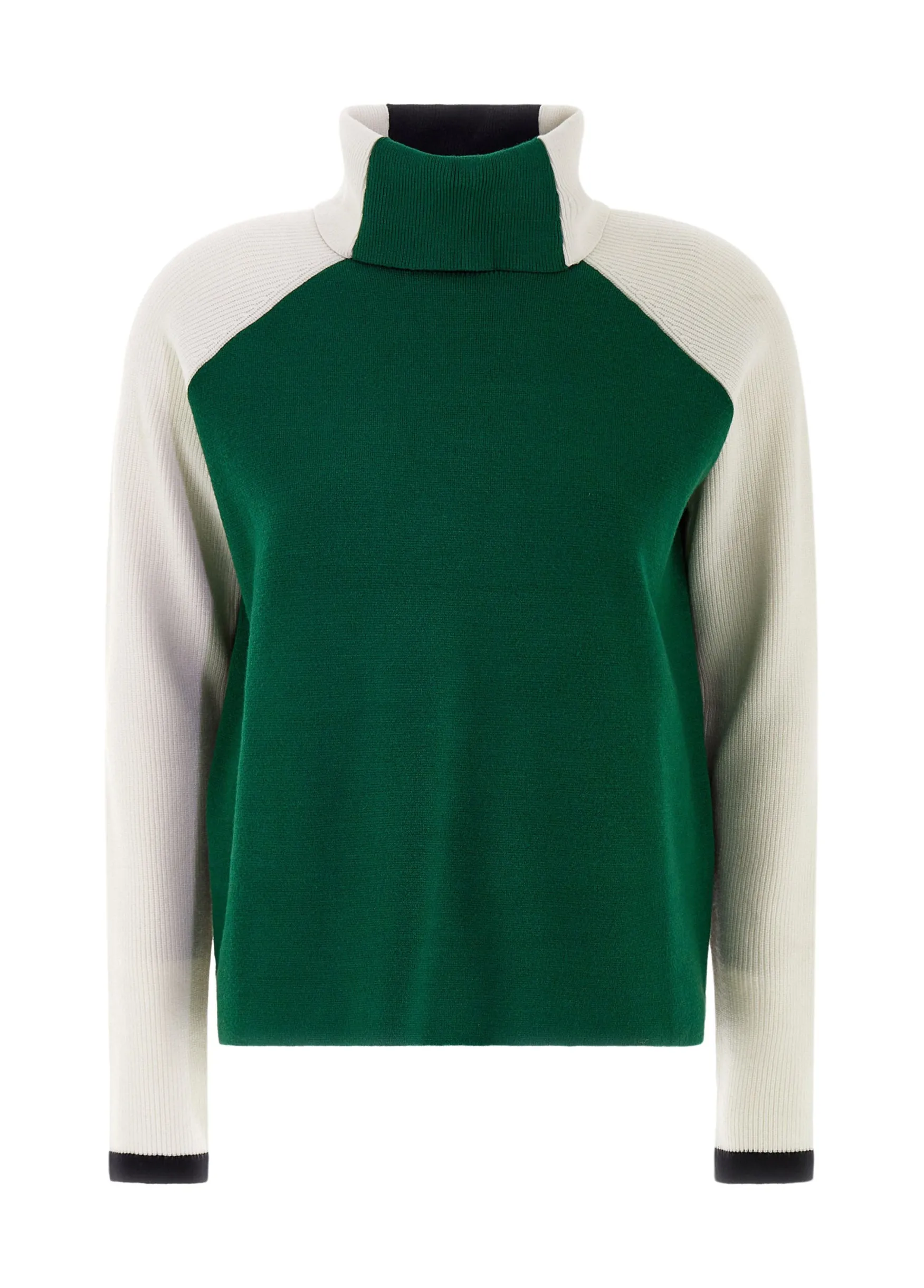 Online DEHA Color Block Pullover Green Grass Green