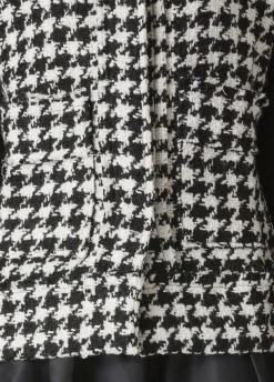 New DEHA Combined Tweed Jacket Black