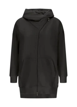Fashion DEHA Comfort Oversize Full Zip Hoodie Black