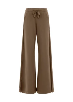 Cheap DEHA Comfort Slit Sweatpants Brown Biscuit Brown