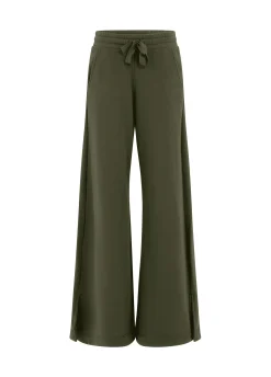 Store DEHA Comfort Slit Sweatpants Green Olive Green