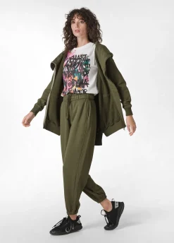 Online DEHA Comfort Sweatpants Green Olive Green
