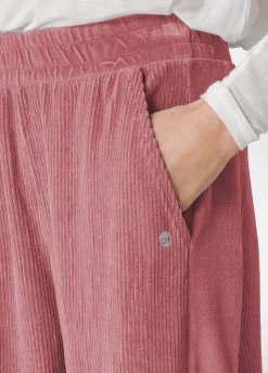 Shop DEHA Corduroy Chenille Pants Pink Deco' Rose