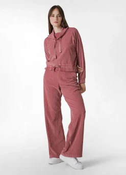Best DEHA Corduroy Chenille Sweatshirt Pink Deco' Rose