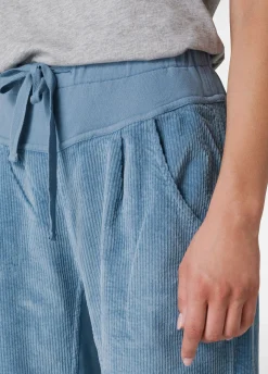 New DEHA Corduroy Combined Pants Blue Midblue