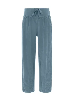 New DEHA Corduroy Combined Pants Blue Midblue