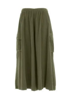 Best Sale DEHA Corduroy Coulotte Pants Green Olive Green
