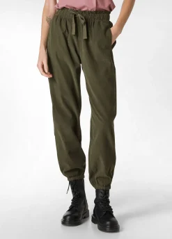 Flash Sale DEHA Corduroy Jogger Pants Green Olive Green