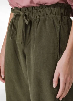 Flash Sale DEHA Corduroy Jogger Pants Green Olive Green