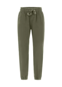 Flash Sale DEHA Corduroy Jogger Pants Green Olive Green