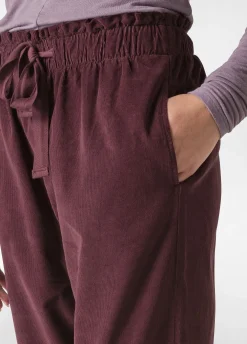 Flash Sale DEHA Corduroy Jogger Pants Red Tibetan Red