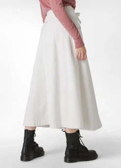 Flash Sale DEHA Corduroy Long Skirt White Milk White