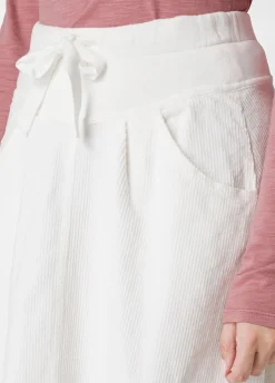 Flash Sale DEHA Corduroy Long Skirt White Milk White