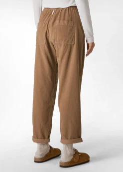 Outlet DEHA Corduroy Relaxed Pants Brown Biscuit Brown