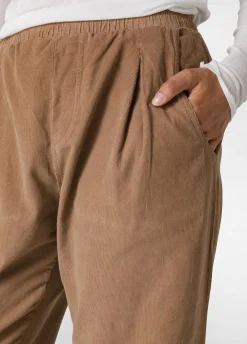 Outlet DEHA Corduroy Relaxed Pants Brown Biscuit Brown